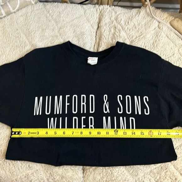 2015 Mumford & Sons  Tour Shirt. 100% Cotton. PTP 18”. - Picture 9 of 10